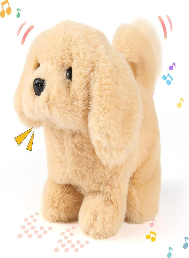 Aqify Hopping Walking Dog Toy with Sounds, Jumping Dog Wiggling Tails, Twitching Mouth and Nose, Educational Interactive Dog Toy for Baby Kids Children - Image 1