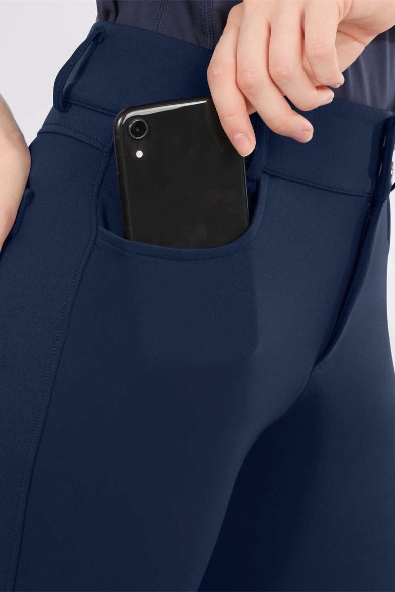 عام الفروسية السراويل الركبة سيليكون ركوب الخيل طماق النساء - Image 2