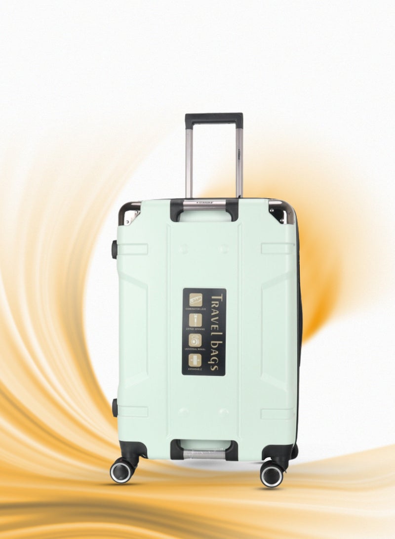 ستارجولد طقم حقائب سفر بعجلات من 3 قطع TPC عجلات جانبية صلبة مع قفل TSA - Image 2