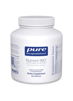 Nutrient 950 Without Copper Iron & Iodine ; Antioxidant Multivitamin And Mineral Supplement To Support Optimal Health And Physiological Functions* ; 180 Capsules