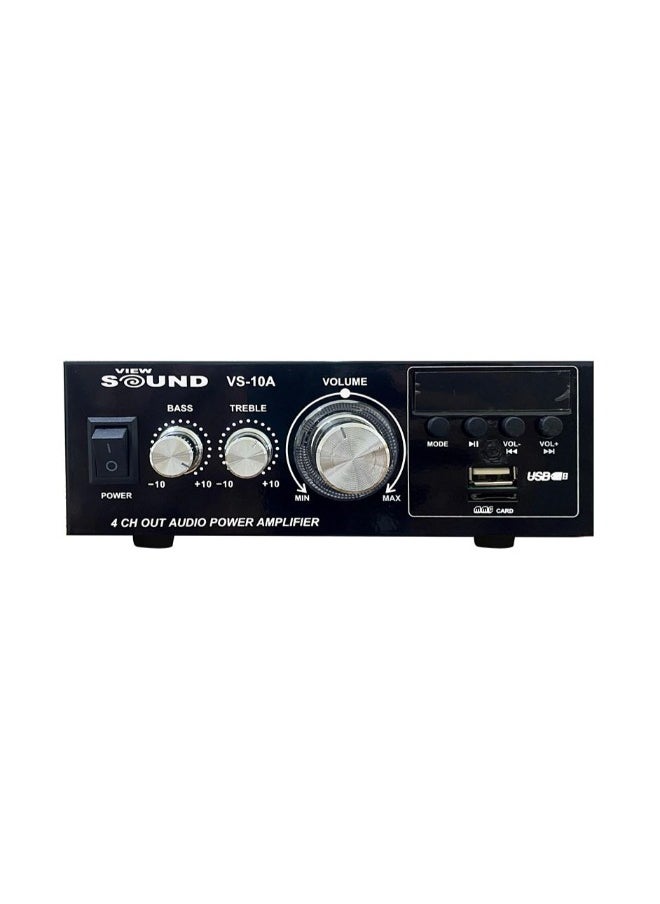 View Sound view sound audio power amplifier 4ch out  - Black - VS-10A  - Image 1