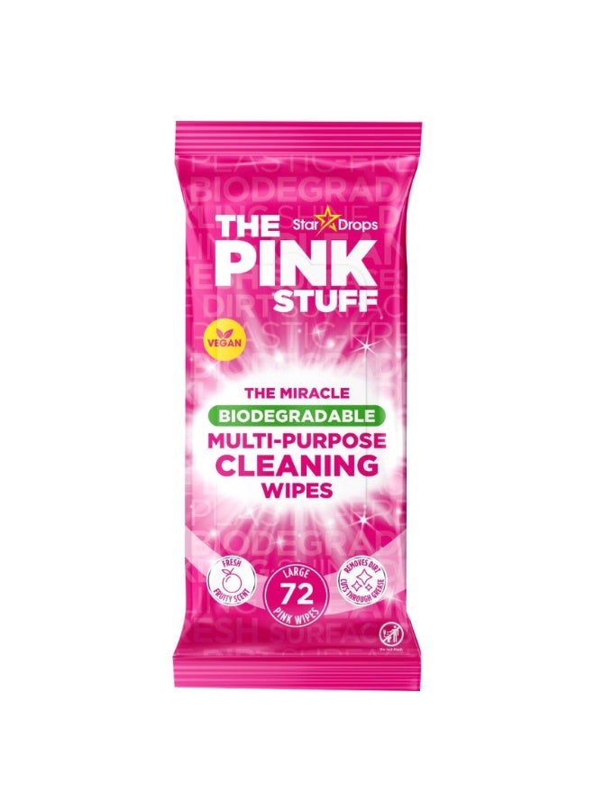 THE PINK STUFF Cleaning Bundle 72 Wipes + 850g Miracle Cleaning Paste | Multi-Purpose Deep Cleaning Kit for Kitchen Bathroom & Home | Heavy Duty Stain Remover UAE - Image 2