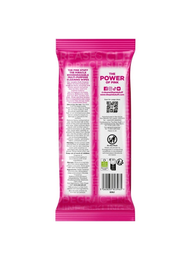 THE PINK STUFF Cleaning Bundle 72 Wipes + 850g Miracle Cleaning Paste | Multi-Purpose Deep Cleaning Kit for Kitchen Bathroom & Home | Heavy Duty Stain Remover UAE - Image 3