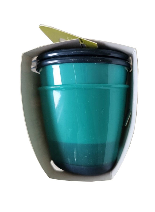tommee tippee Pack Of 2 Pop Up Weaning Pots, Baby Food Containers With Soft Push Up Bases, Freezer Safe 4 Months+, Blue - Packaging May Vary - Image 2