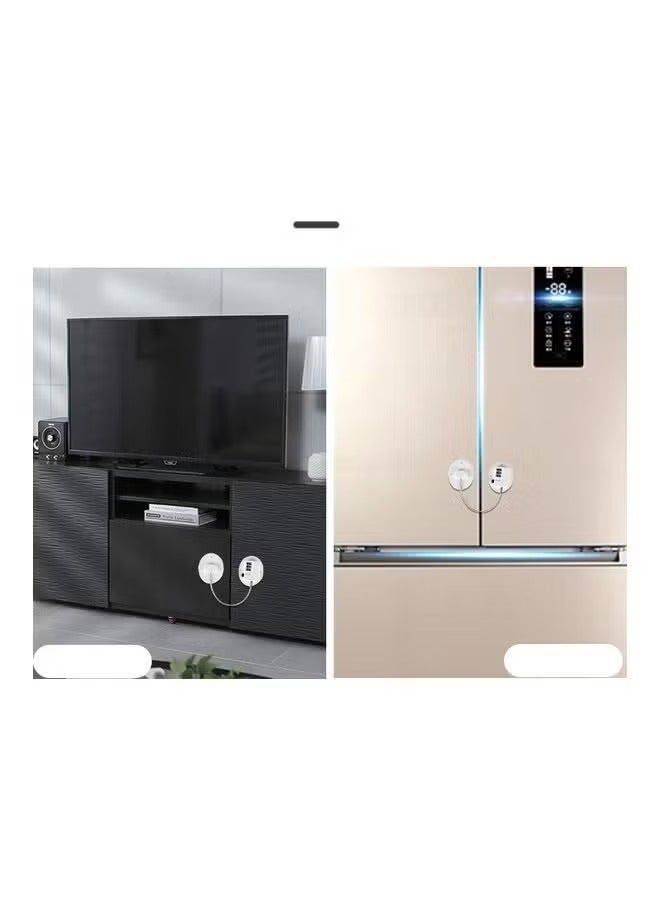 Gonice Adhesive Password Protection Refrigerator Window Door And Cupboard Cabinet Children Safety Lock - Image 2