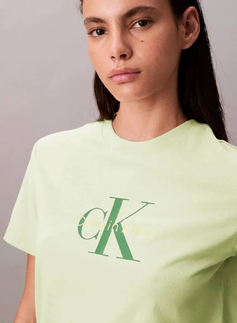 Calvin Klein Jeans  Monogram Logo Tee for Women | Best Price UAE