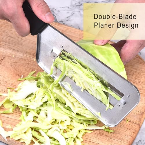 BOBOAR Lettuce Shredder Cabbage Veggie Peeler Shredder Chopper Handheld for Kitchen Vegetable Slicer - Image 5