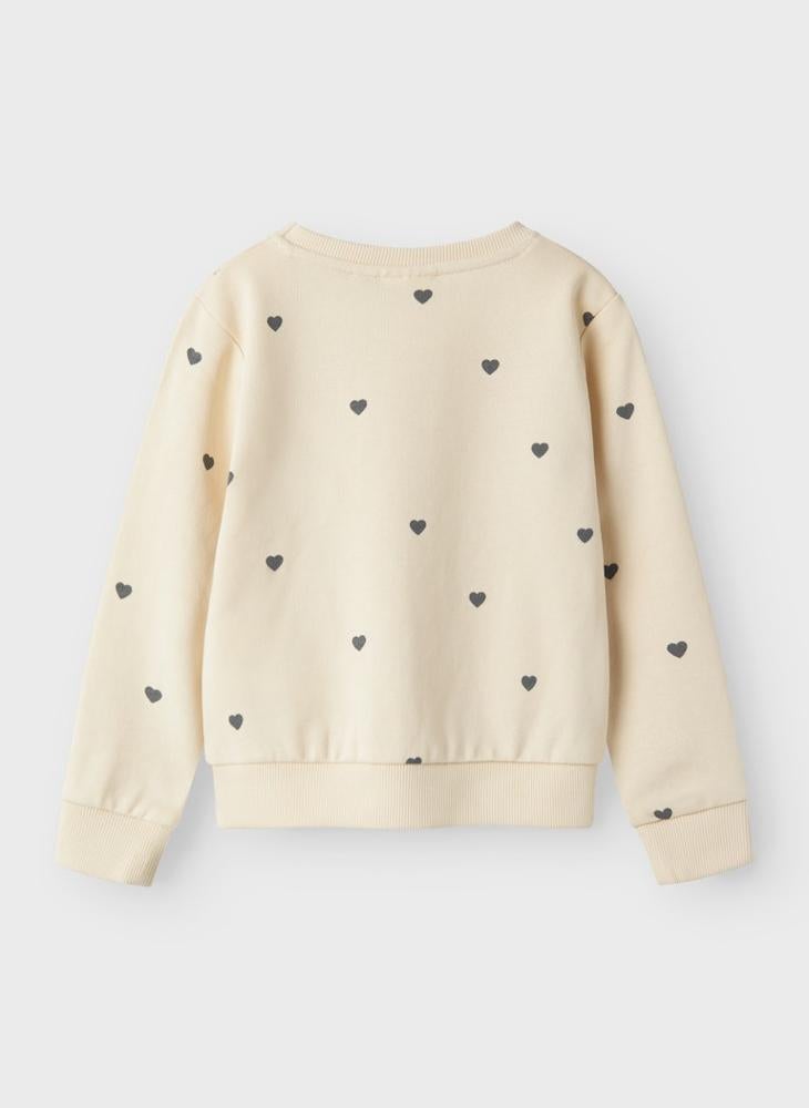 NAME IT Kids Polka Dot Printed Sweatshirt  - Image 4