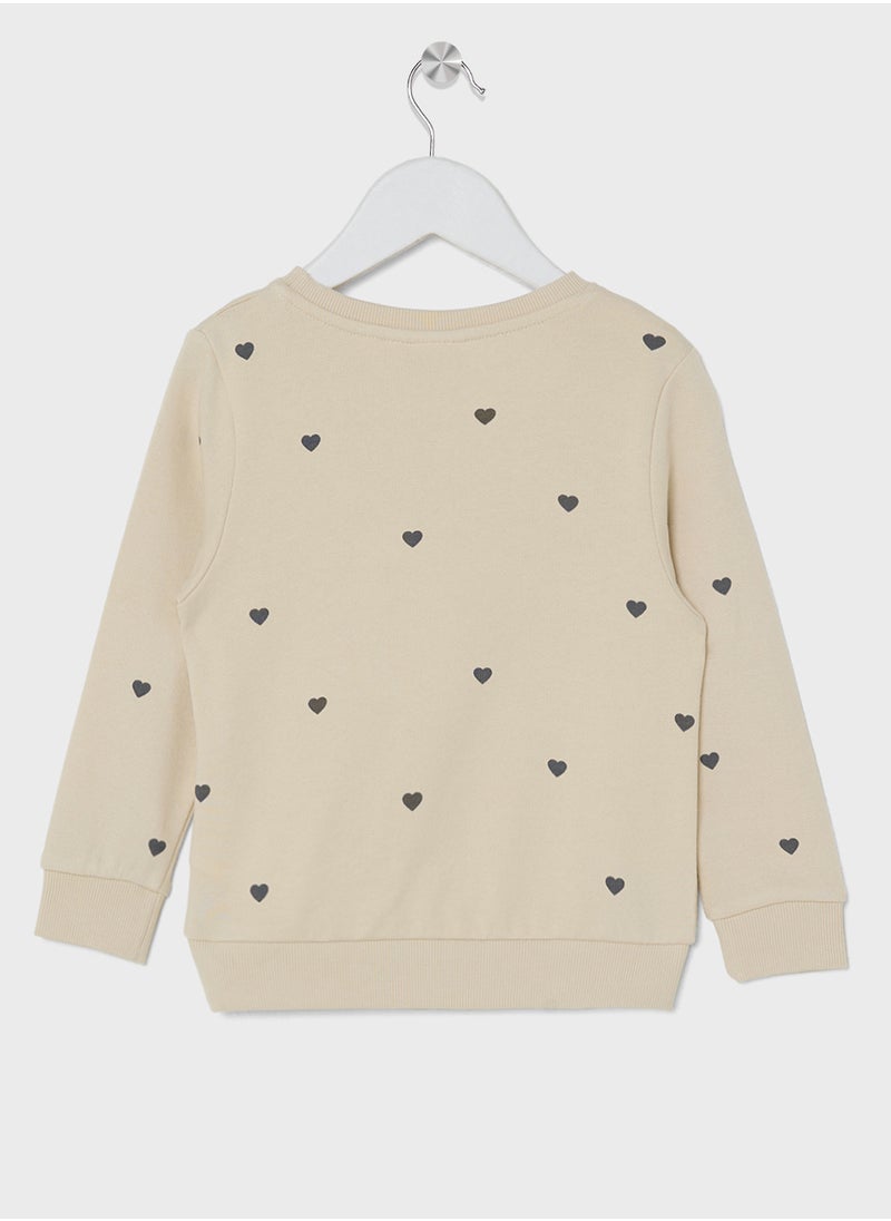 NAME IT Kids Polka Dot Printed Sweatshirt  - Image 2