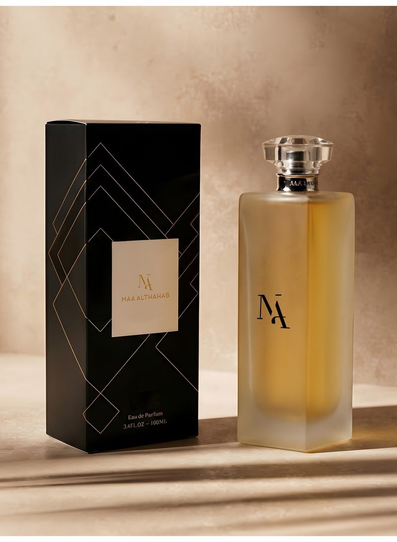 Maa Althahab Spicy R126 for Men Inspired by 212 Vip EDP 100 ML - Image 1