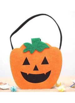 Highland 3-Piece Pumpkin Felt Bucket for Halloween Decorations  - Image 2