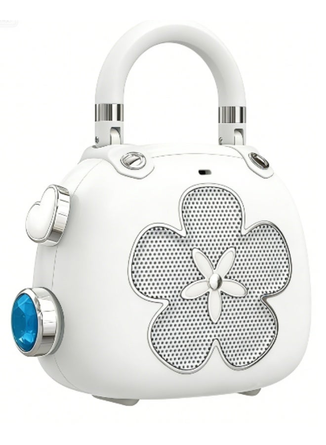Arabest Candy 2-in-1 Mini Bluetooth Speaker & Cute Bag Charm with Loud Sound - A Perfect Fusion of Impressive Sound and Fashion Charm, Crafted to Surprise Women, Girlfriend, Wife, BFF, Teens-Light - Image 1