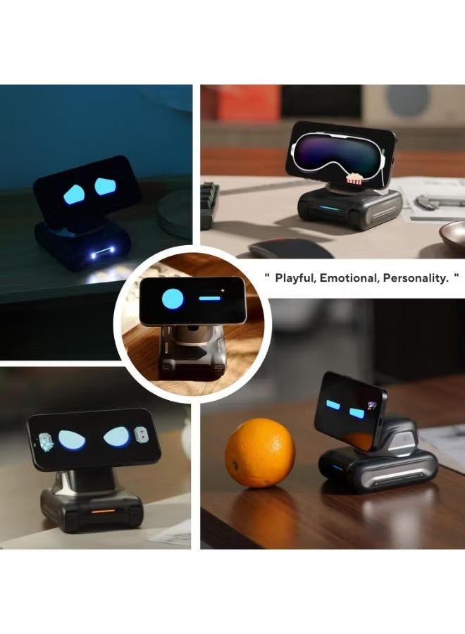 LOOI AI Robot Companion– ChatGPT-Powered Desktop Assistant with Voice Interaction, Face & Gesture Recognition, Emotional Personality, Memory, and 10W Wireless Charging - Image 4