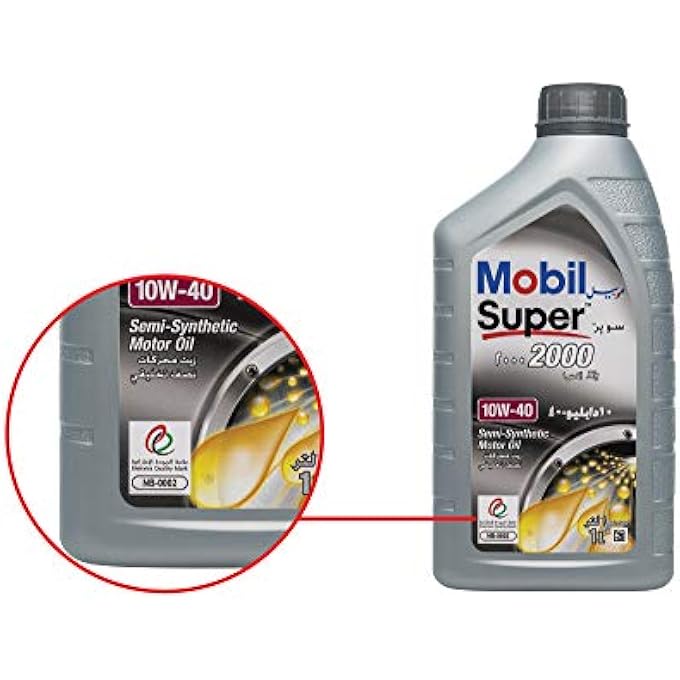 MOBIL SUPER 2000 X1 10W-40 1LTR PACK - Image 2