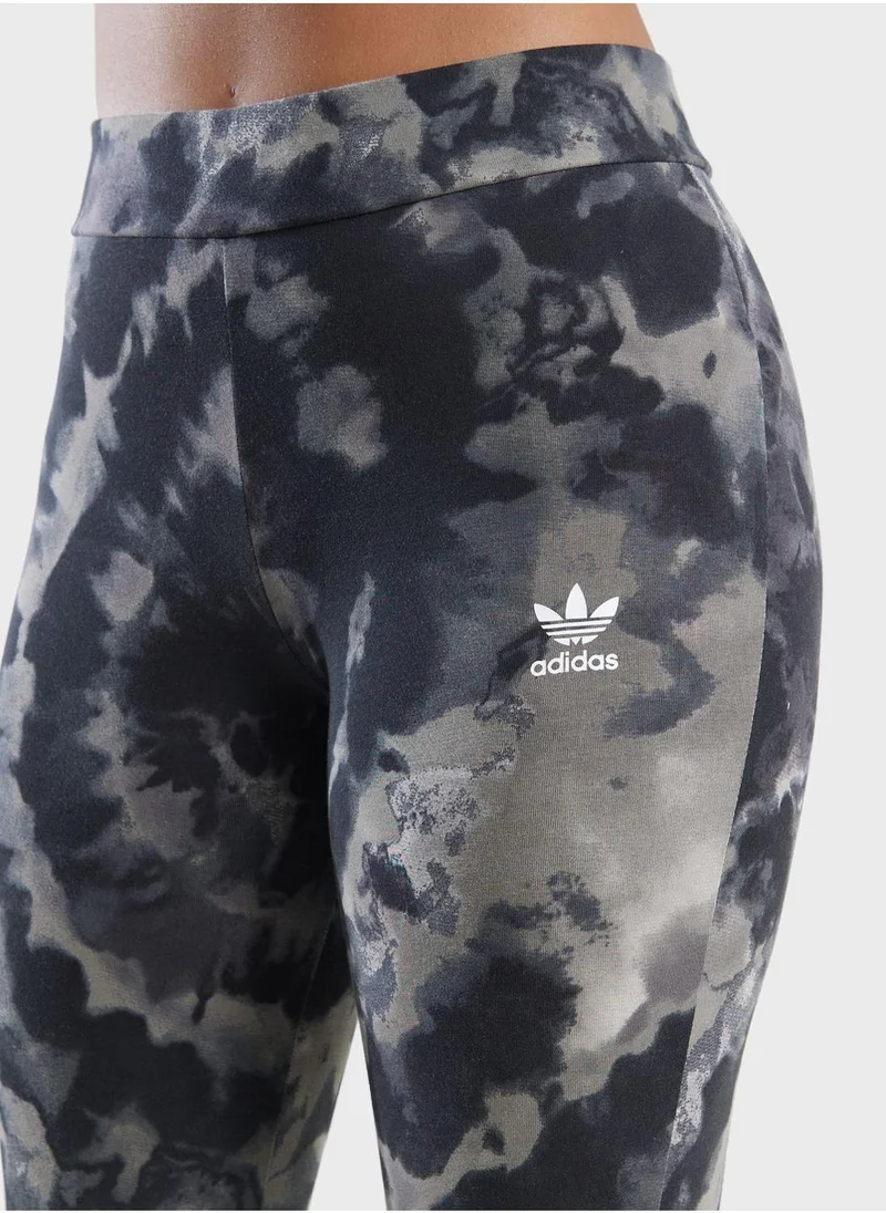 adidas Originals Tie Dye Flared Pants
