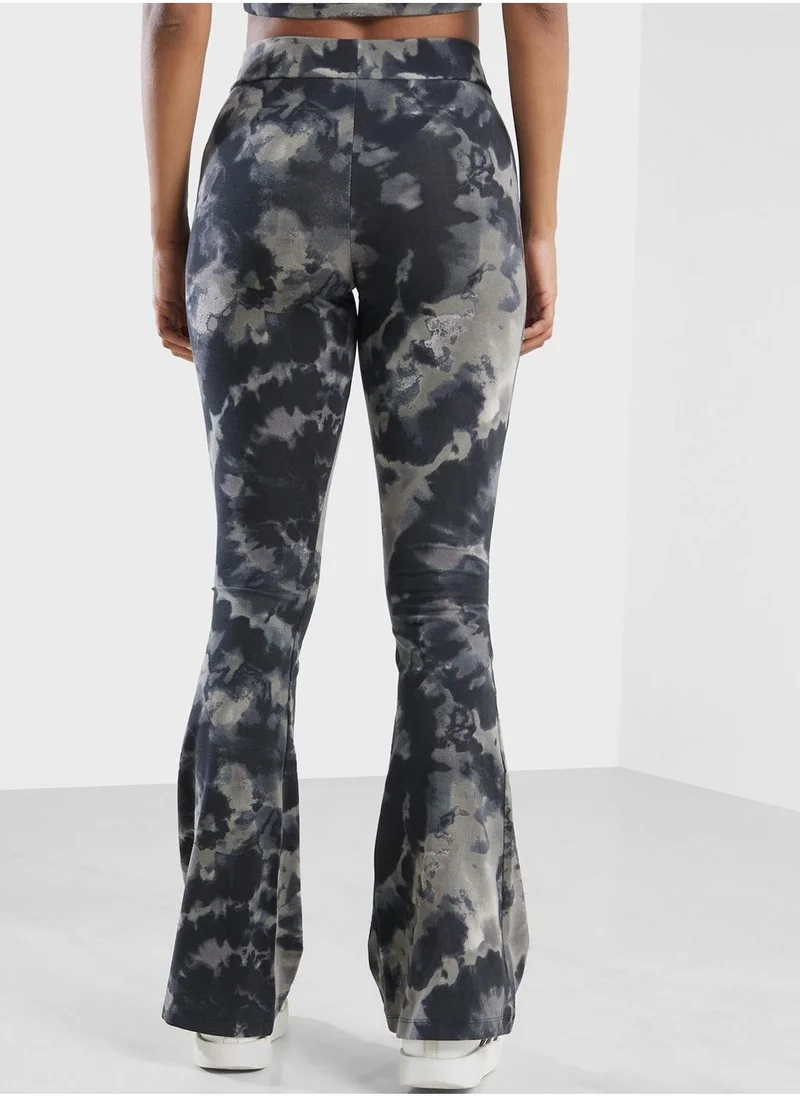 اديداس اوريجينالز Tie Dye Flared Pants