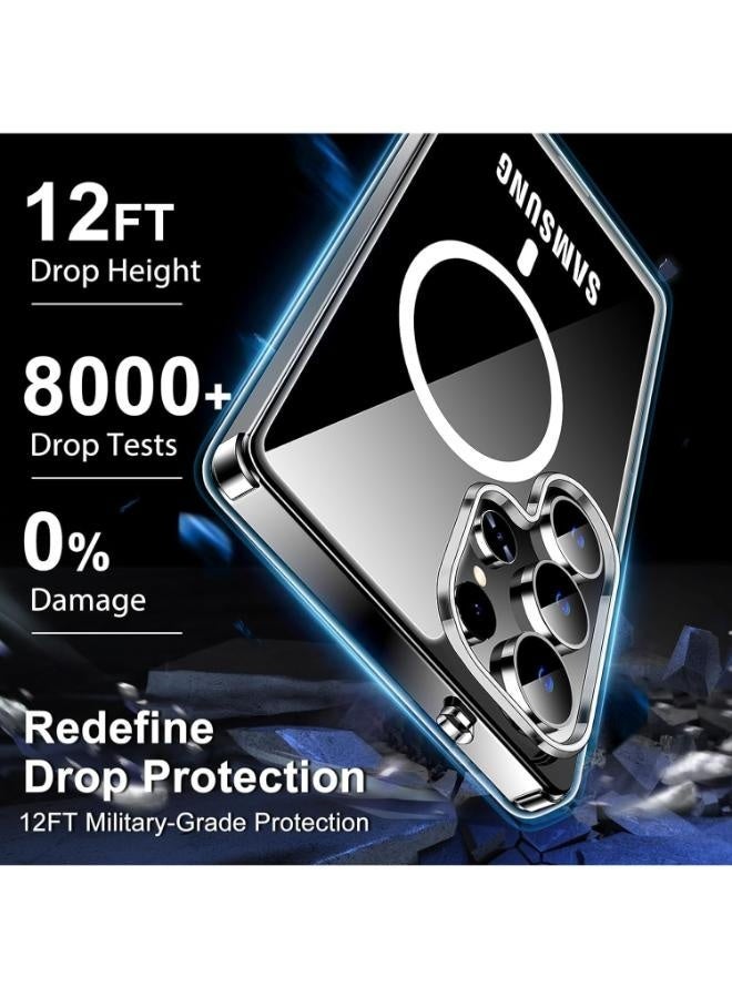 Magnetic Case Samsung Galaxy S25 Ultra - Shockproof Protection, Anti-Scratch Cover - Image 5