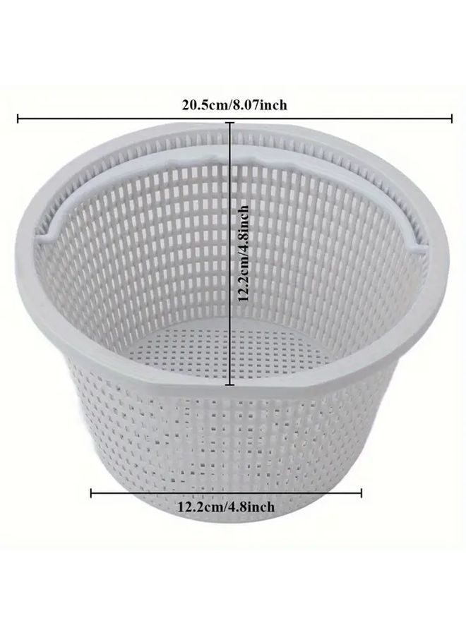 Large Pool Filter Basket with Handle 2 Inch Durable Debris Catcher for Pools and Hot Tubs - Image 3