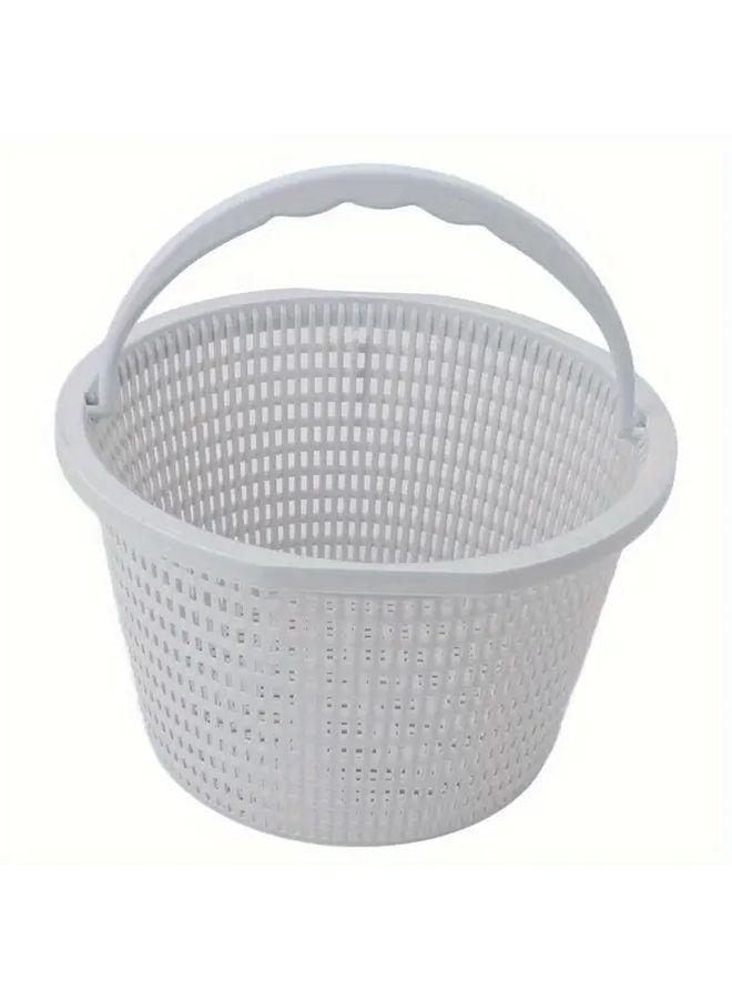 Large Pool Filter Basket with Handle 2 Inch Durable Debris Catcher for Pools and Hot Tubs - Image 2