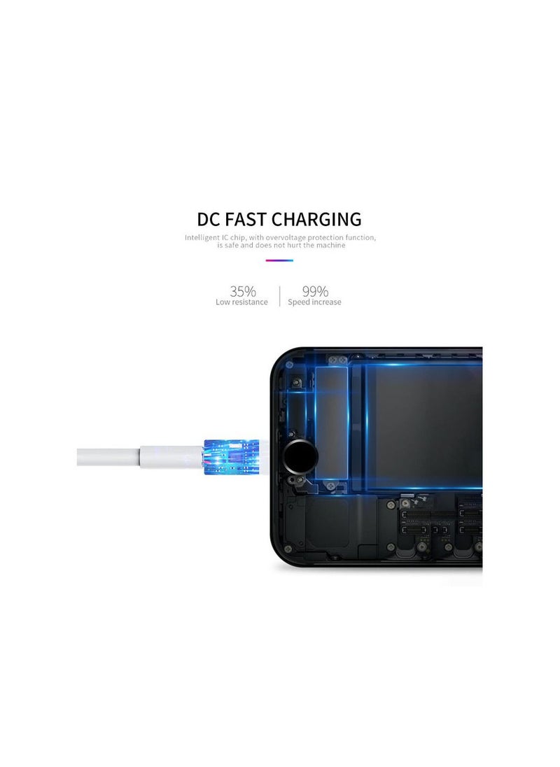SmarTLink Lightning Data Cable Quick Charging Cable QC 3.0 5A Fast Charge Support IOS 14 13 12 11 10 SL419CB