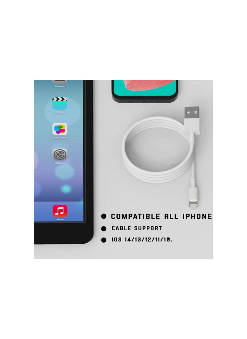 SmarTLink Lightning Data Cable Quick Charging Cable QC 3.0 5A Fast Charge Support IOS 14 13 12 11 10 SL419CB