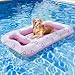 HeySplash Dog Floats for Pool Inflatable Pool Floats for Small Medium and Large Dogs Pet Pool Float Builtin Area for Snacks and Toys Dog Float for Outdoor Lake Pool Pet Water Park Travel Pink - Image 3