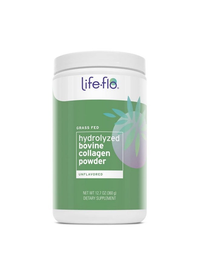 Life-flo Hydrolyzed Bovine Collagen Grass Fed ; Supports Vibrant Skin & Hair Bone & Joint Health ; 12.7Oz 60 Serv.  - Image 1