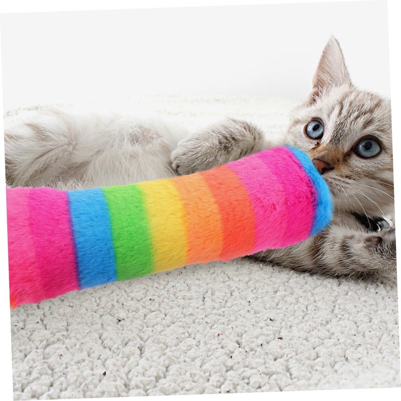 3pcs Plush Catnip Interactive Pillow Shaped Chew for Kittens Durable Cat Products for Indoor Play Engaging Teething Supplies for Pet Cats - Image 5