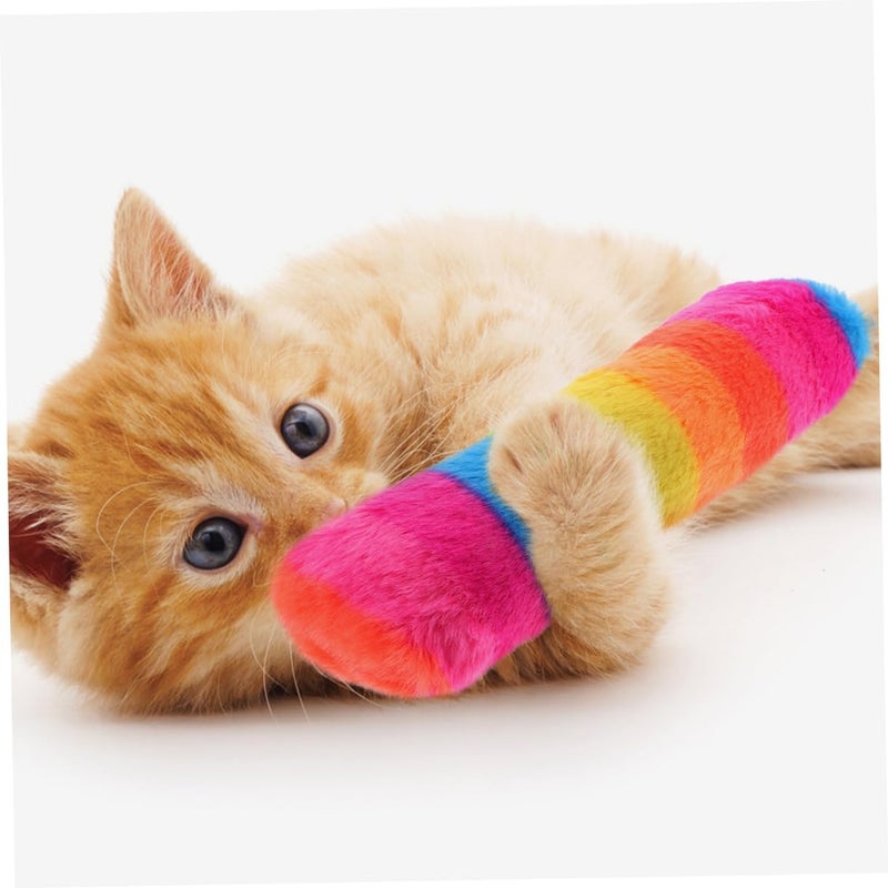 3pcs Plush Catnip Interactive Pillow Shaped Chew for Kittens Durable Cat Products for Indoor Play Engaging Teething Supplies for Pet Cats - Image 4