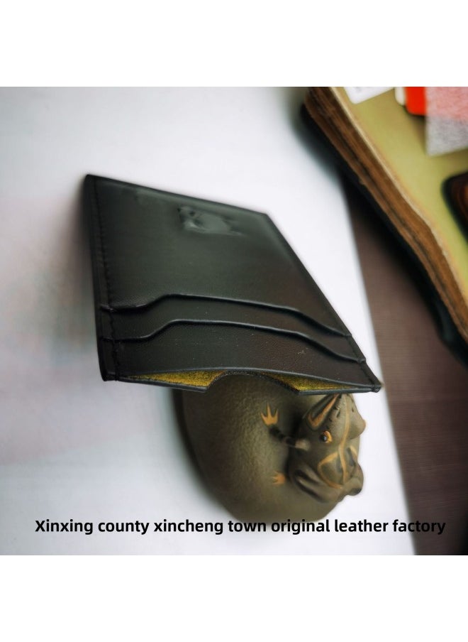 Men's Wallet Business Classic Short Multi-Card Wallet Wallet For Men-Color:Black-Size:10cm*7cm