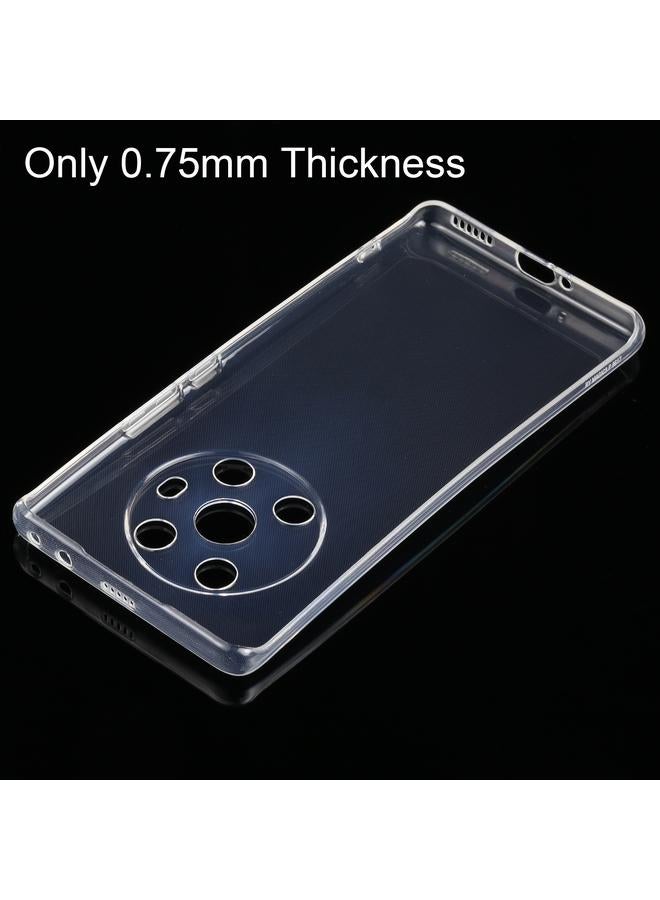 erorex Case For Honor Magic3 Pro 0.75mm Ultra-thin Transparent TPU Soft Protective Case - Image 5