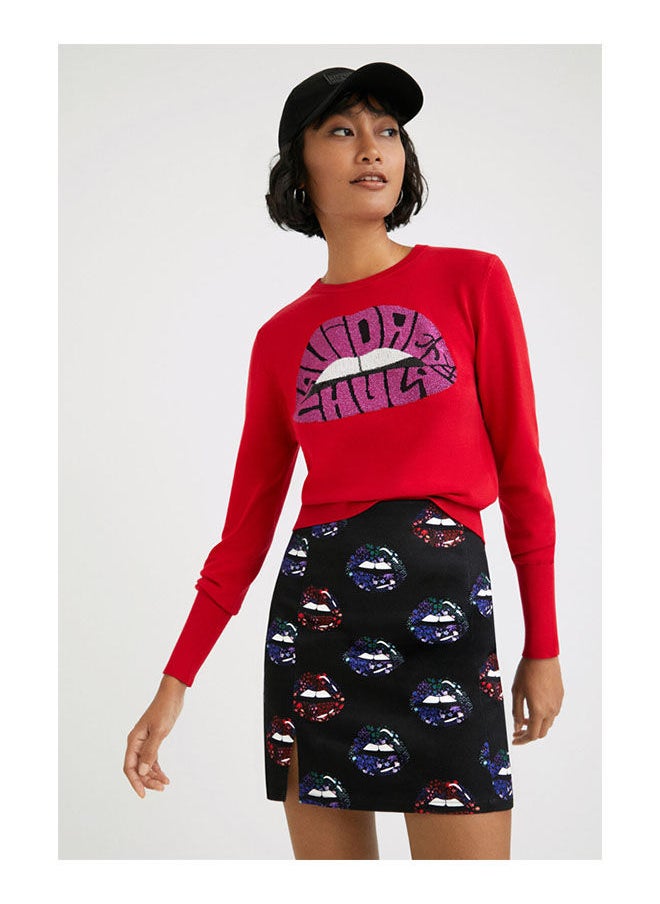 DESIGUAL Slim Lips Miniskirt  - Image 1