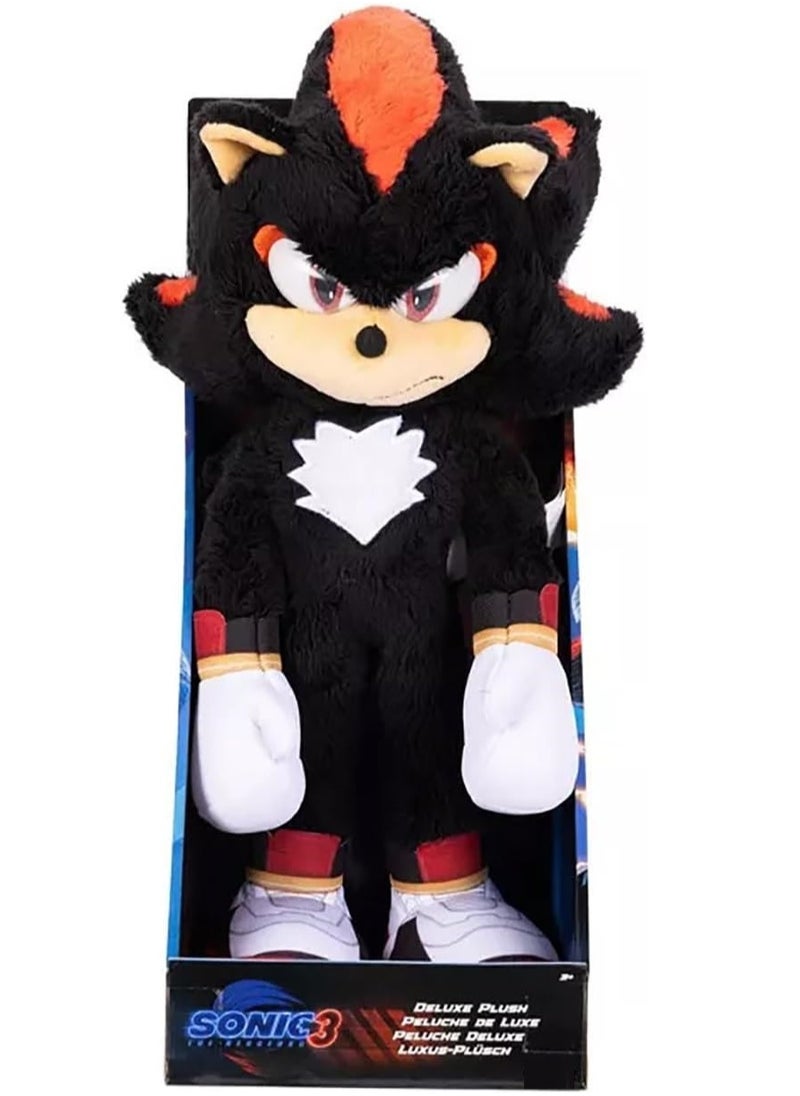 Sonic 3 The Hedgehog The Movie - Shadow Plush 13"