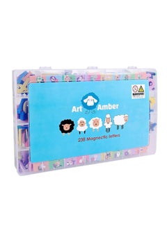 MissTiara Magnetic Alphabet and Number Boards, School Alphabet and Board Pack, Alphabet Learning Game Boards for Kids Spelling and Learning Activities, 234 Pieces with Double Sided Magnets  - Image 4