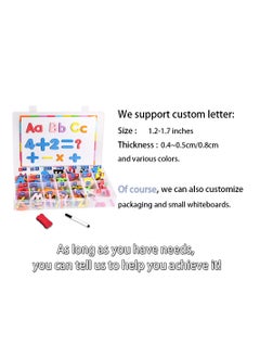 MissTiara Magnetic Alphabet and Number Boards, School Alphabet and Board Pack, Alphabet Learning Game Boards for Kids Spelling and Learning Activities, 234 Pieces with Double Sided Magnets  - Image 3