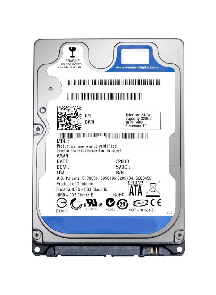 500GB 2.5 Inch 8MB Cache 5400 RPM SATA II Internal Hard Drive (Bare Drive) - Image 2