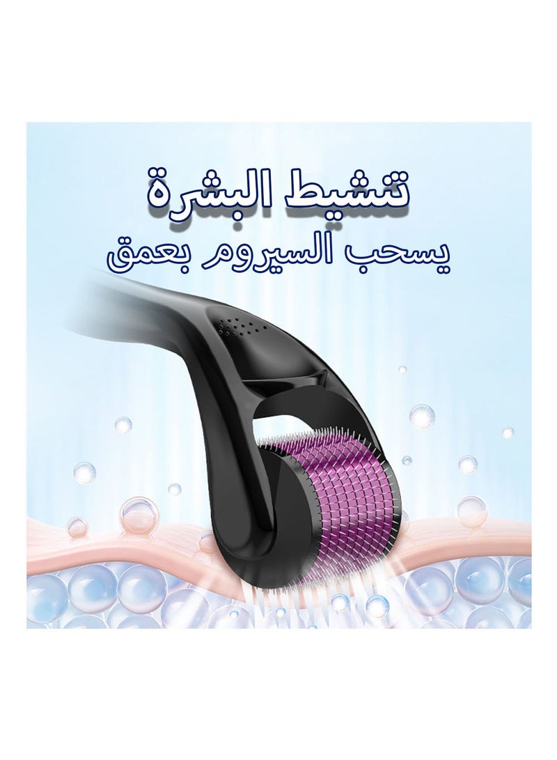 دحراجة نمو الشعر, دحراجة إبر دقيقة للحية, ٥٤٠ إبرة ٠.٥ مم للعناية بوجه وشعر الوجه - Image 2