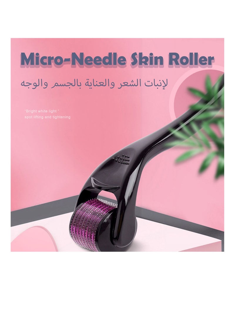 دحراجة نمو الشعر, دحراجة إبر دقيقة للحية, ٥٤٠ إبرة ٠.٥ مم للعناية بوجه وشعر الوجه - Image 3