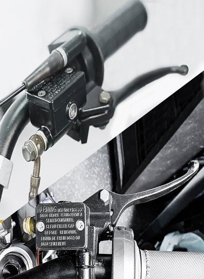 HOLATO Front Hydraulic Disc Brake Master Cylinder Caliper Assembly with Pads for 50cc 70cc 90cc 110cc 125cc SSR125 SSR110 TAOTAO DB10 DB14 Apollo Dirt Pit Bike ATV Parts Heavy duty - Image 5