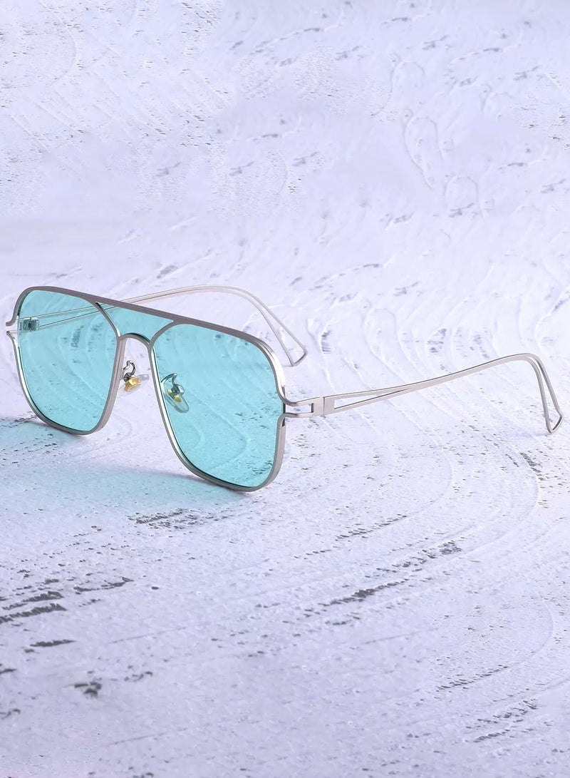 Generic Flat Top Tinted Lens Sunglasses - Image 2