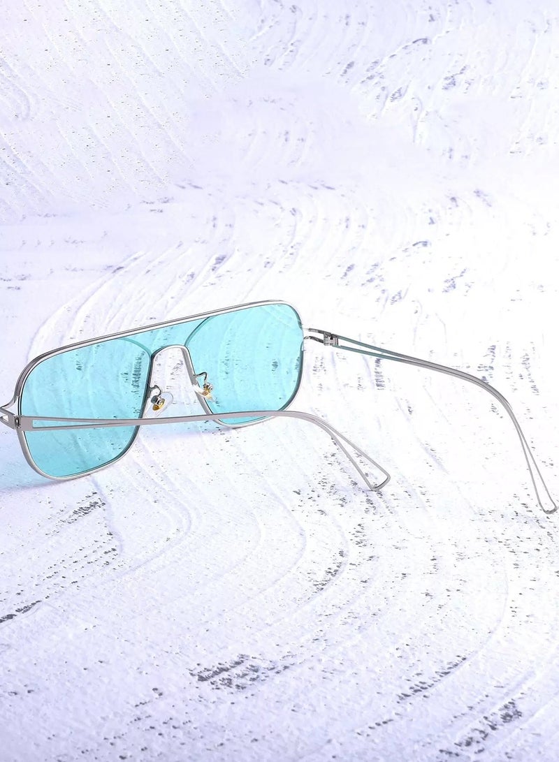 Generic Flat Top Tinted Lens Sunglasses - Image 4