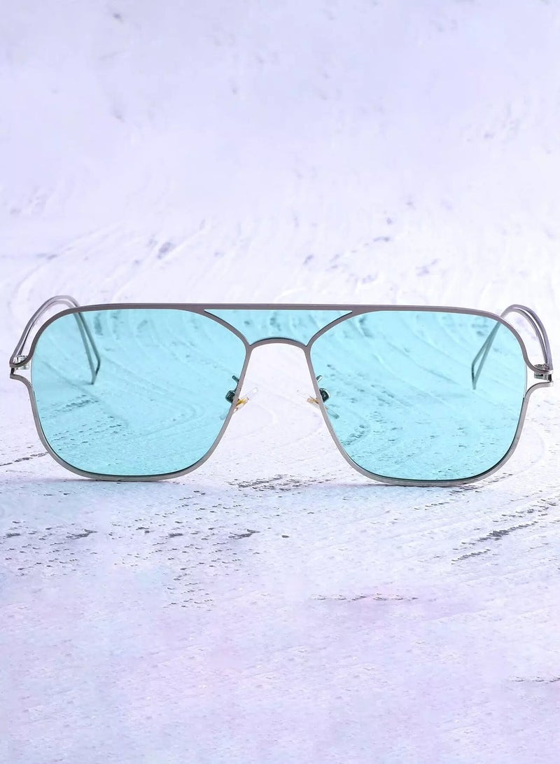 Generic Flat Top Tinted Lens Sunglasses - Image 3