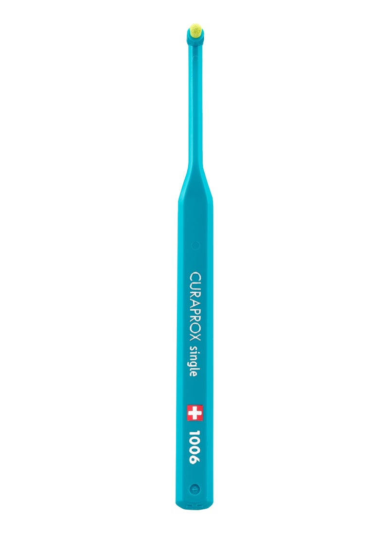 CURAPROX CS 1006 Interdental Toothbrush, Assorted Colour. Manual Single Tuft Interdental Brush Ultra-Fine CUREN® Filaments  - Image 1