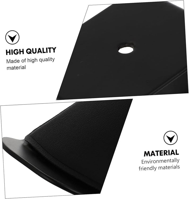 Wall Mounted Adhesive Headphone Holder With PU Pad For Versatile Headset And Cord Storage - Image 4