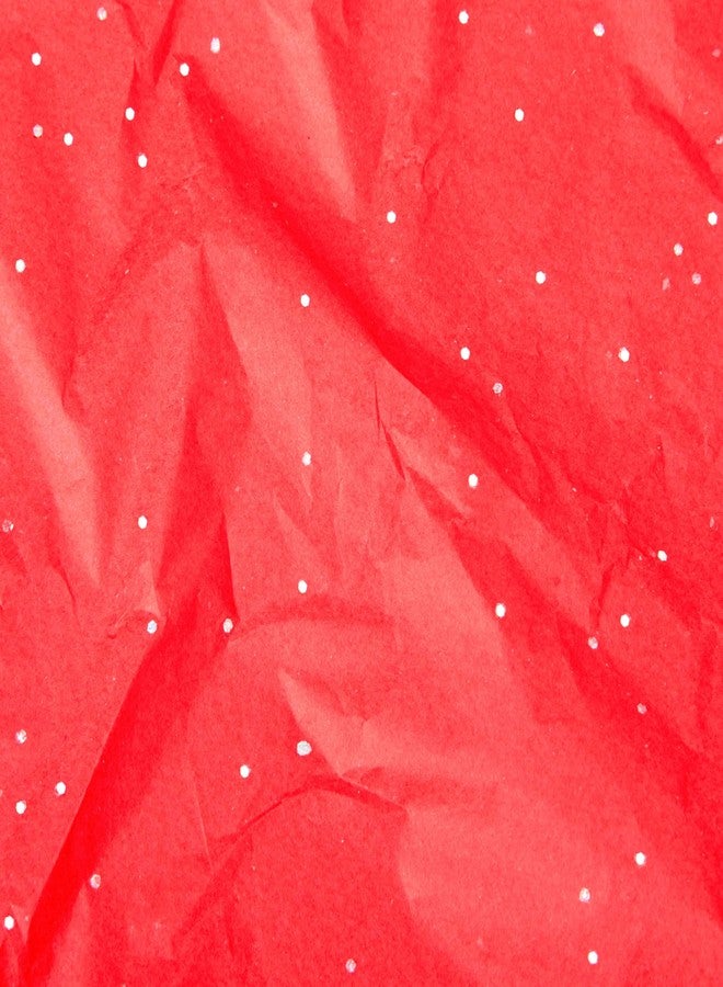 SUNCOLOR 36 Sheets Glitter Red Tissue Paper - 20 x 20 inch Sparkling Tissue for Gift Wrapping, Crafts & Holiday Packaging - Image 2