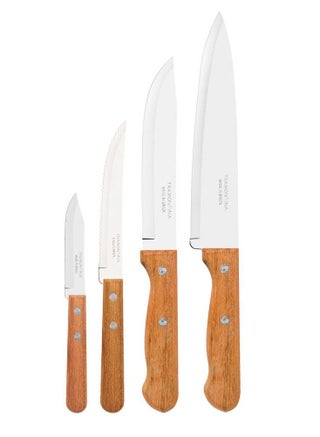 Since 1911,Made in Brazil- Dynamic 4 Pieces Knife Set with Stainless Steel Blade and Natural Wood Handle - pzsku/Z55C90D263CE5A5290971Z/45/_/1689678815/572bd674-a9bb-4e51-b2b6-790244471820