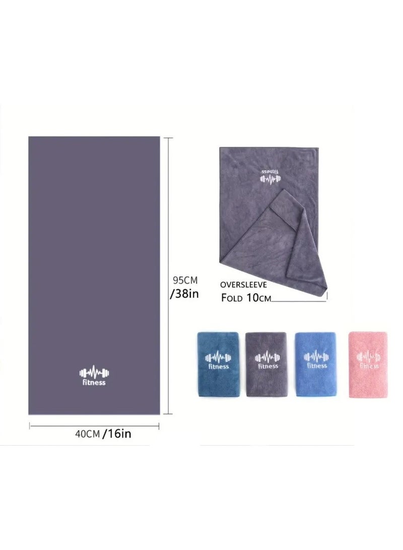 مايكرو مناشف تمرين للصالة الرياضة (مجموعة من 2 فوطة)، مناشف للعرق بخاصية التبريد، فوطة مايكروفايبرعالية امتصاص العرق، منشفة للجيم واليوجا والانشطة - الخارجية - خفيفة الوزن (95×40سم) - ريجيد فيتنس، ألياف دقيقة-كبيرة الحجم ألوان متعددة - Image 1