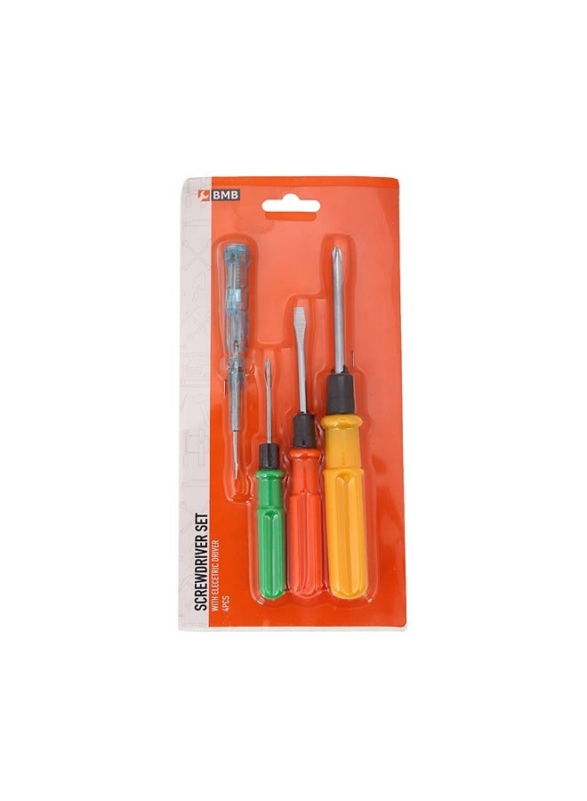 BMB tools 4-Piece Screwdriver Set with Electric Tester  - Image 3
