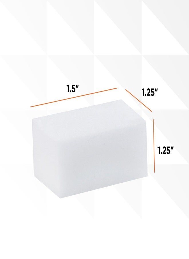 Superio Miracle Eraser Sponge Melamine Sponge for Floor, Wall, and Furniture, Removes Scuffmarks, Mud, Grime, Dirt, and Tough Stains, Pack of 16 1 Inch Mini Cleaning Erasers. - Image 5