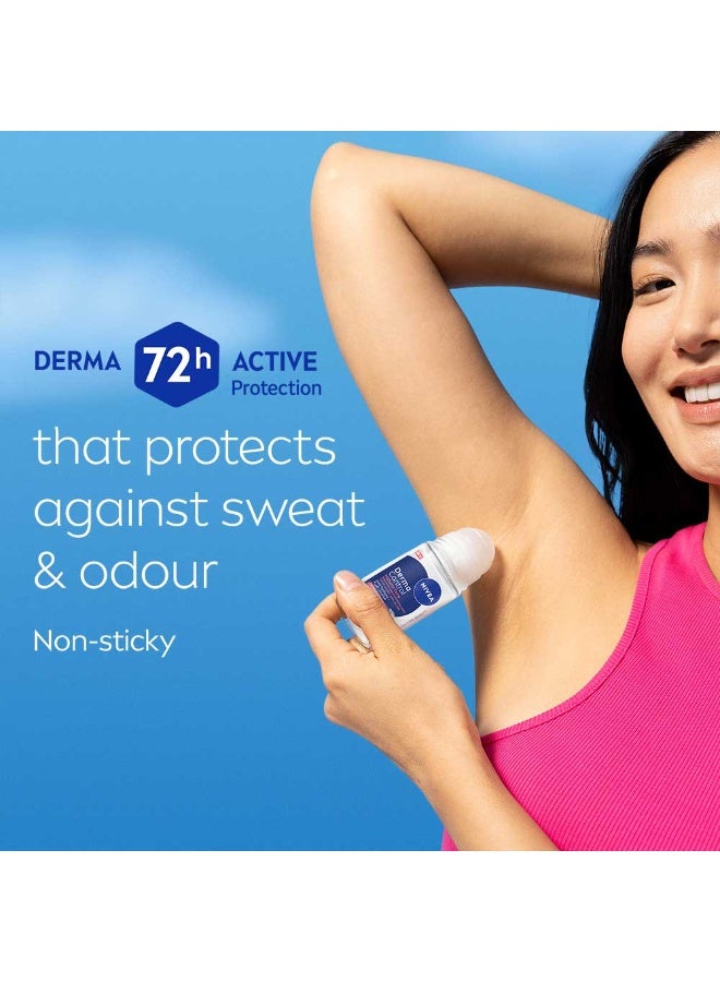 Nivea Derma Control Natural Tone Anti-Perspirant Roll-On With Pure Hyaluron And Vitamin C 50ml - Image 4